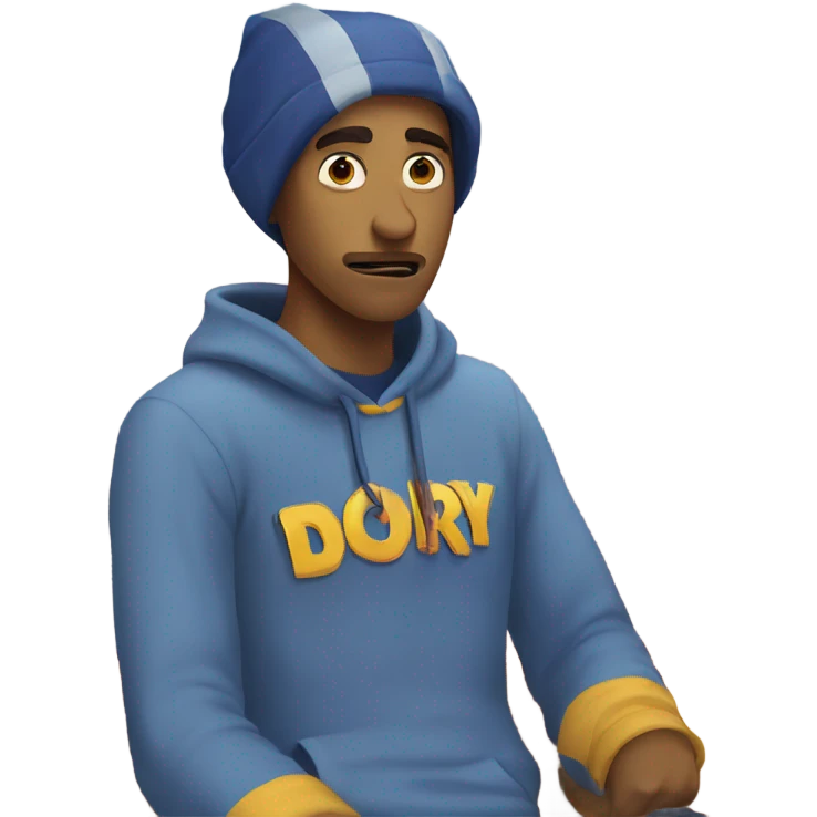Dory is cold emoji