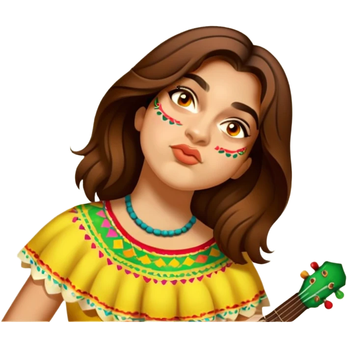 Vibrant Festival Singer emoji