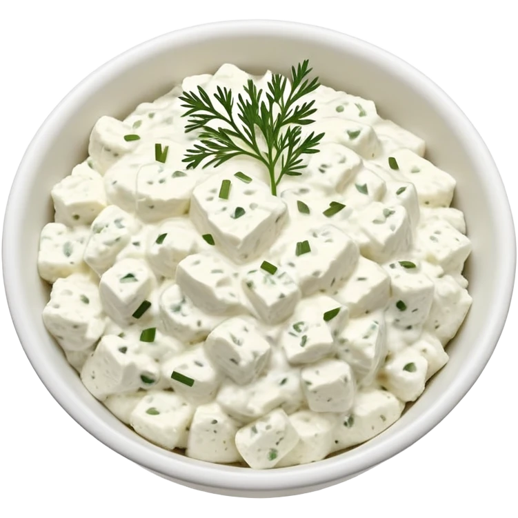 Cottage cheese dill tuna emoji