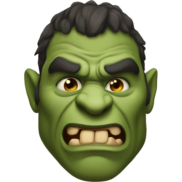orc funny face emoji