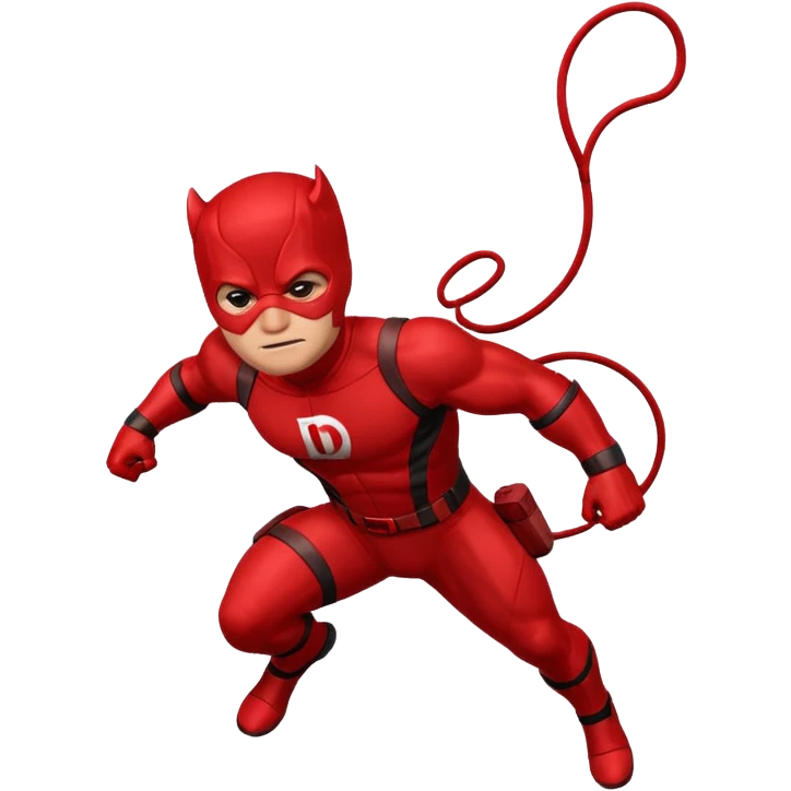 Daredevil with logo emoji