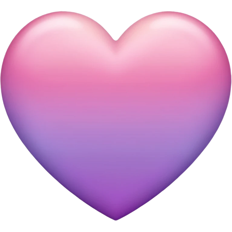 heart with a pastel ombre emoji
