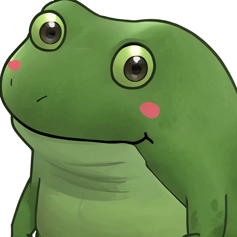 Cartoon Green Bulbasaur  emoji