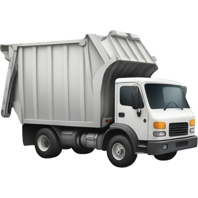 Trash truck emoji