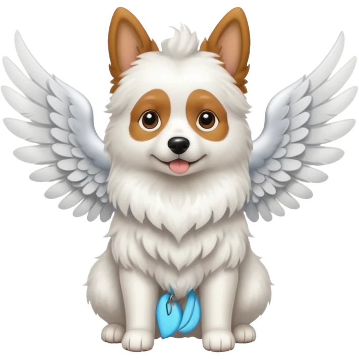 Perrito con alas emoji