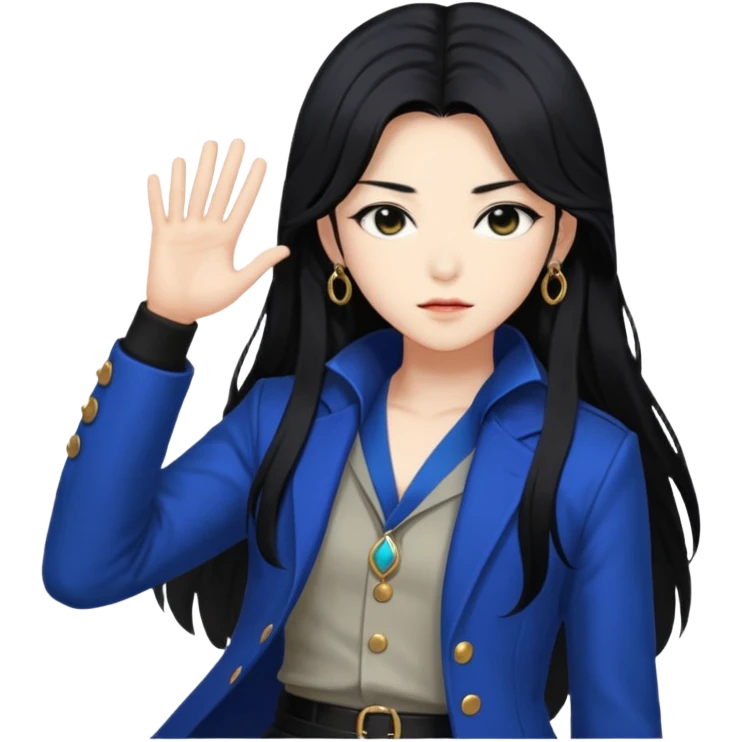 Rumi from k-pop demon hunters emoji