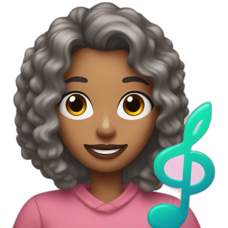 women doing tiktok emoji