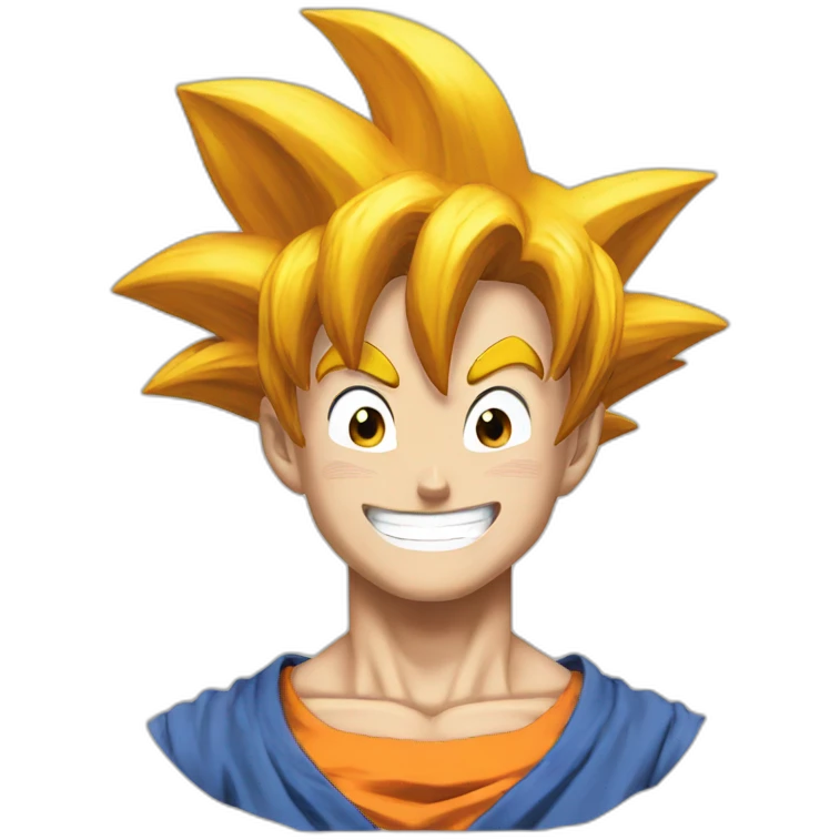 goku happy emoji