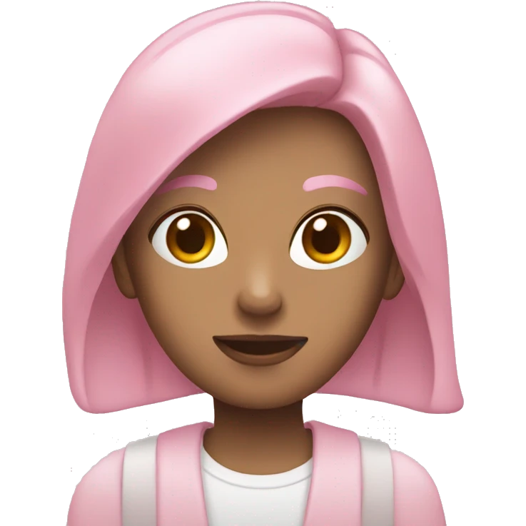 Light pink  emoji
