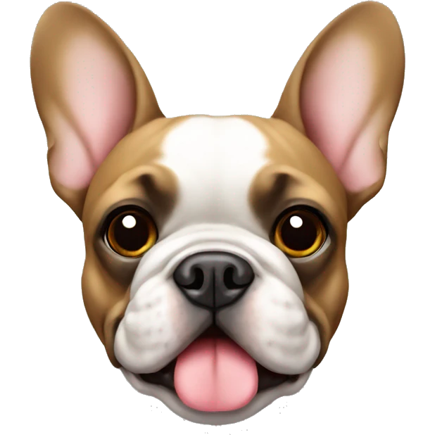 French bulldog emoji
