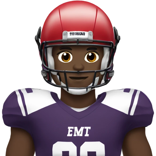 Commanders football player emoji