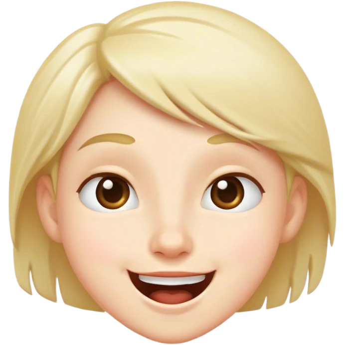 Cute Exited  emoji