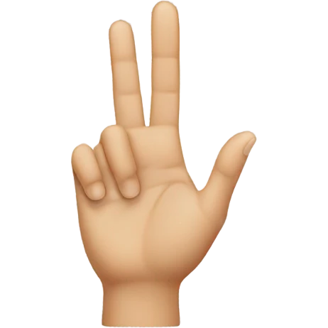 fingers forming OK symbol emoji
