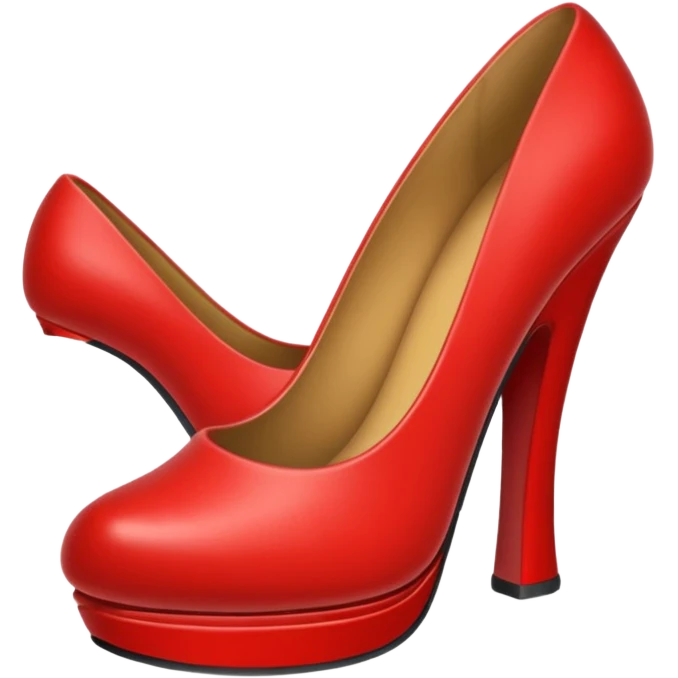 red shoe emoji
