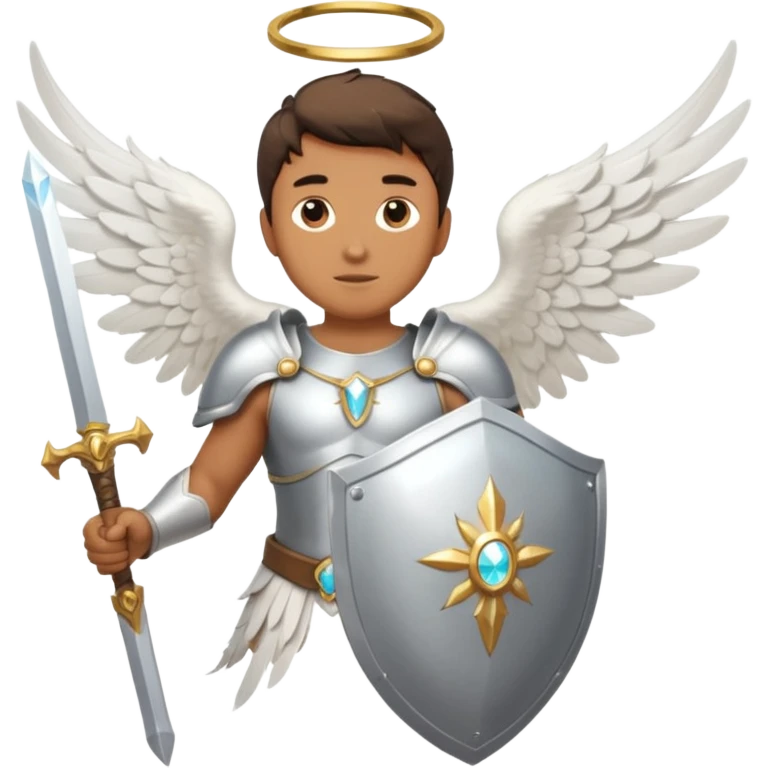 - 🛡️ Shield – symbolizing protection
- ⚔️ Sword – representing spiritual warfare
- 👼 Angel – the heavenly messenger
- ✨ Sparkles – highlighting his glory emoji