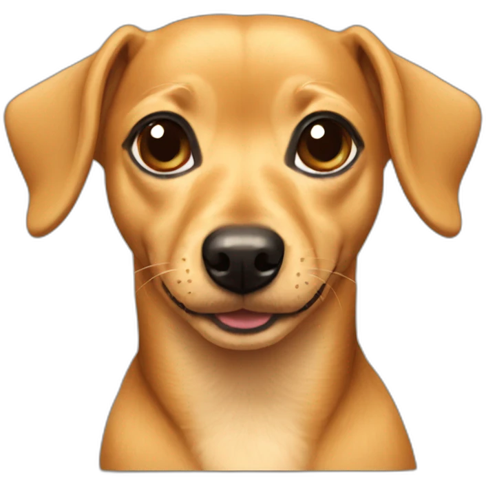 Chiweenie emoji