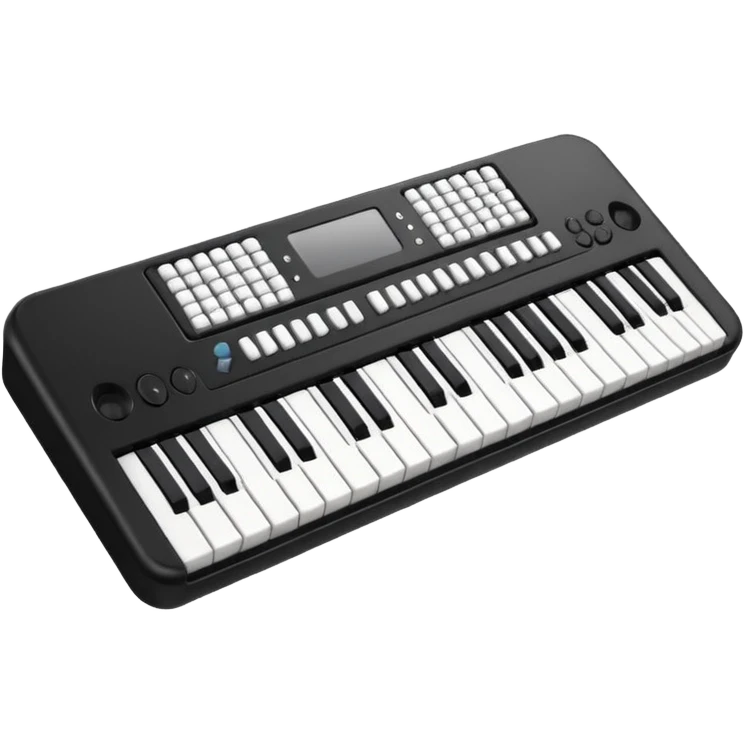 Teclado música básico emoji