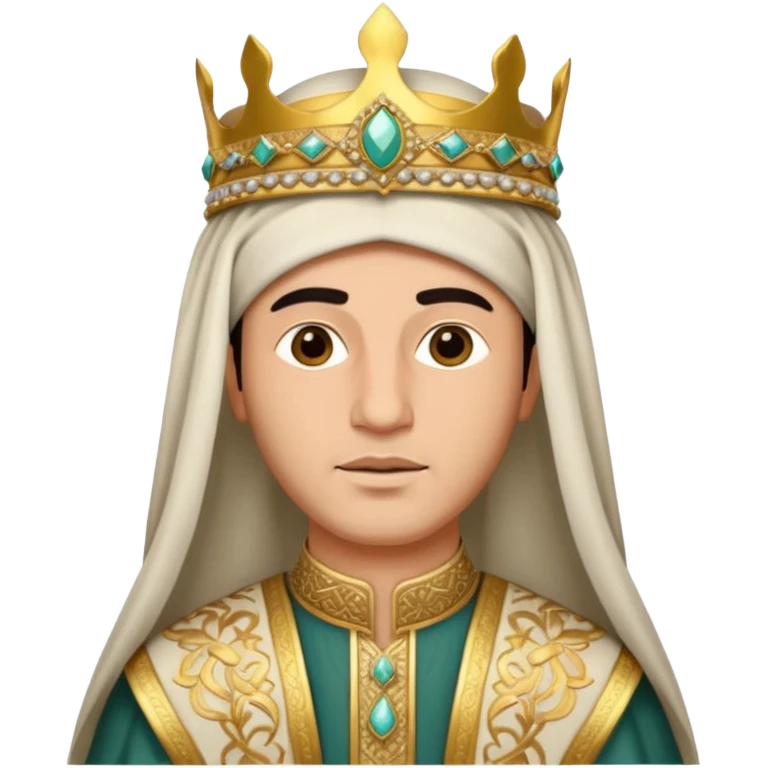 king in arab clothes   emoji
