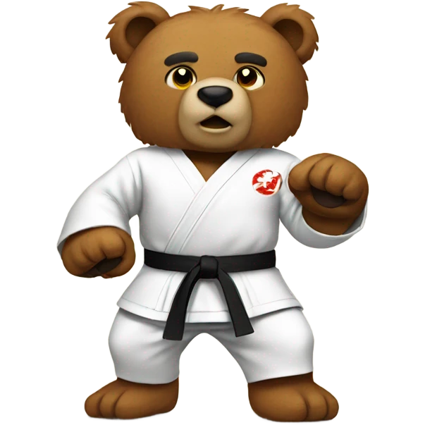 Karate Bear emoji