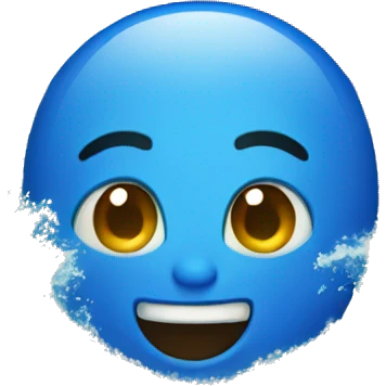 Blue sea emoji