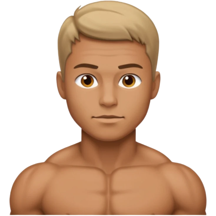 Naked man emoji