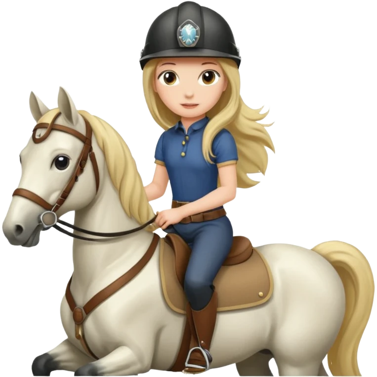 girl on horse emoji