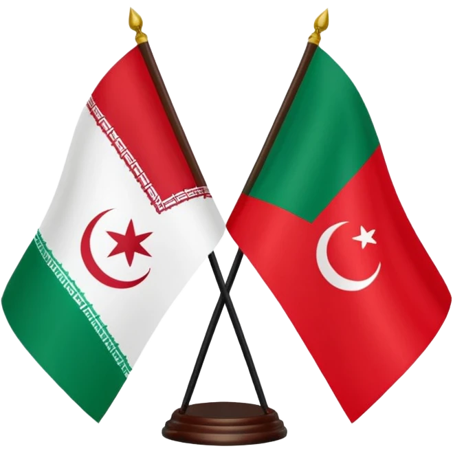 🇮🇷🤝🇴🇲 حتما پرچم باشه ایران و عمان emoji