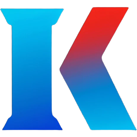 alpha symbol with blue red gradient emoji