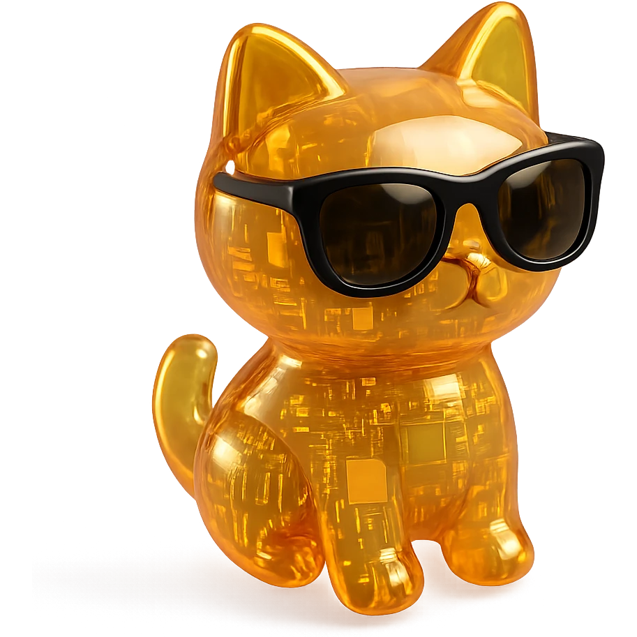 cat wearing sunglasses emoji