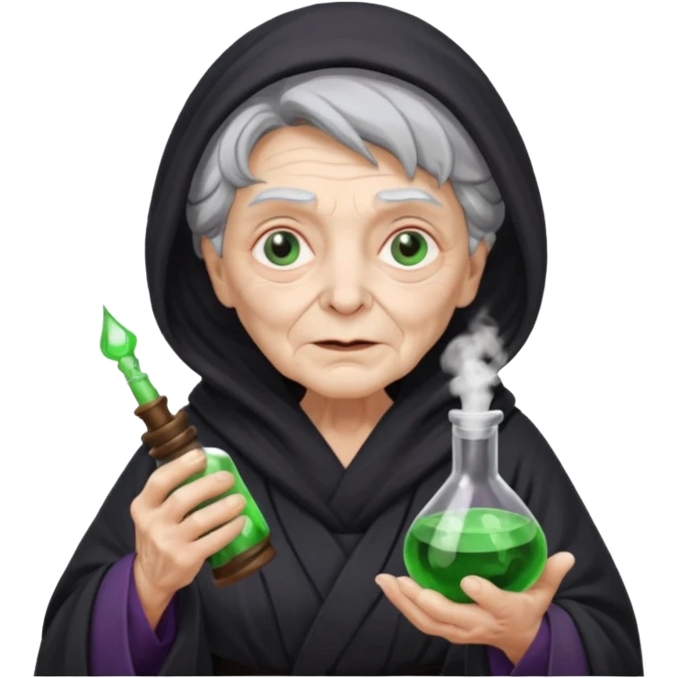 Witch granny doctor  emoji