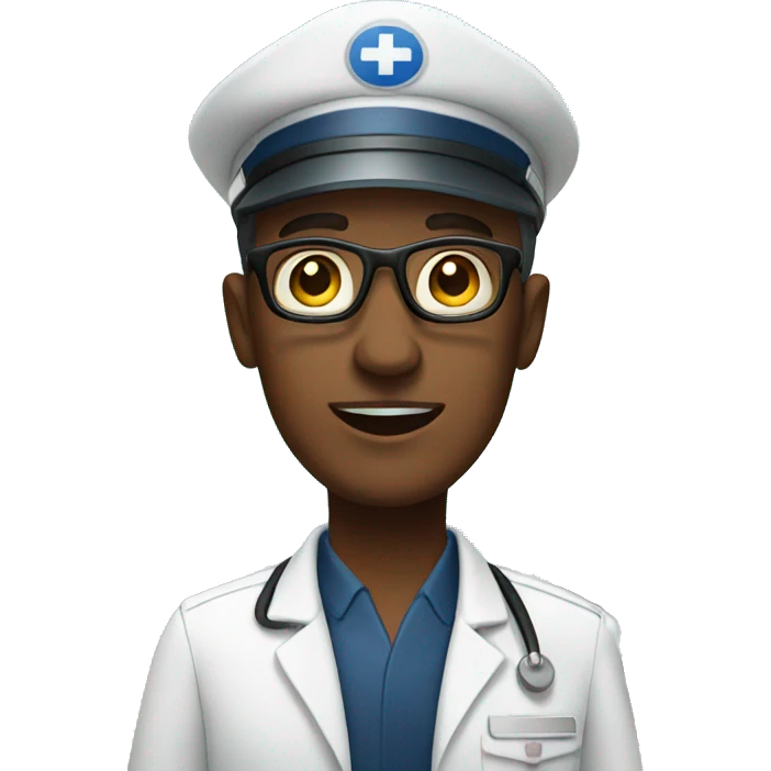 Ambulance driver on holiday  emoji