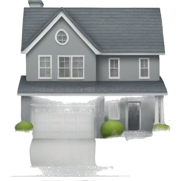 gray house emoji