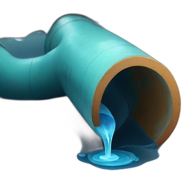 Pipe water leak emoji