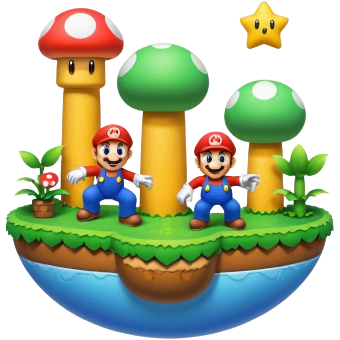 Super Mario world them emoji