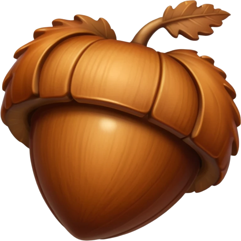 acorn emoji without human face emoji