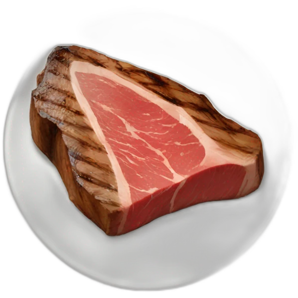 simple steak emoji