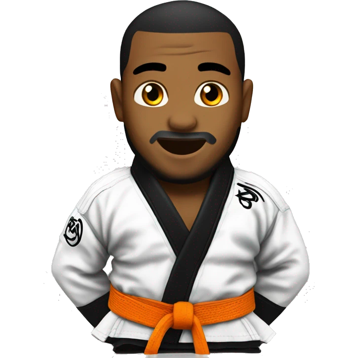 Black jiujitsu gi from Syndicate MMA emoji