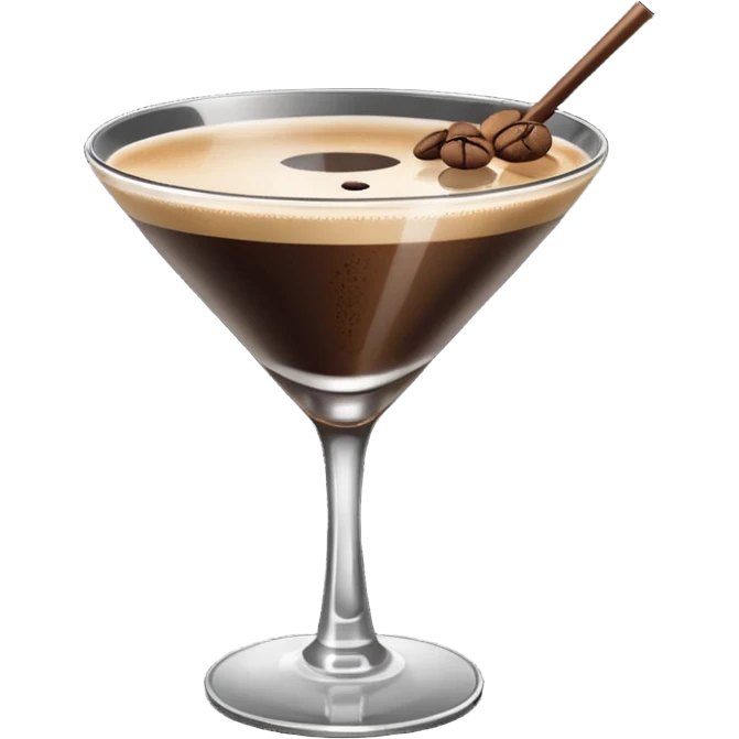 espresso martini emoji emoji