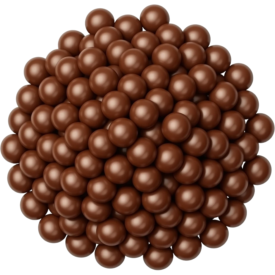 pile of choclate sprinkles emoji