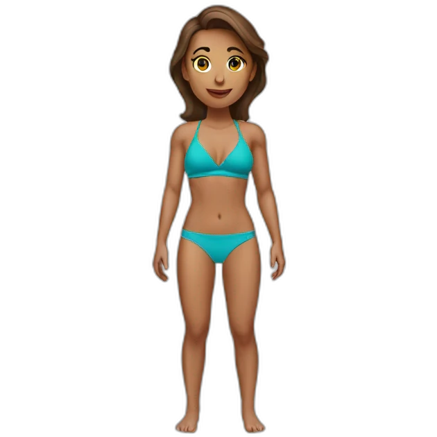 athletic-bikini-woman emoji