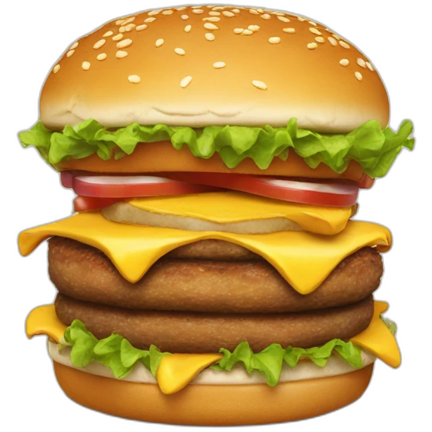 Smash burger emoji