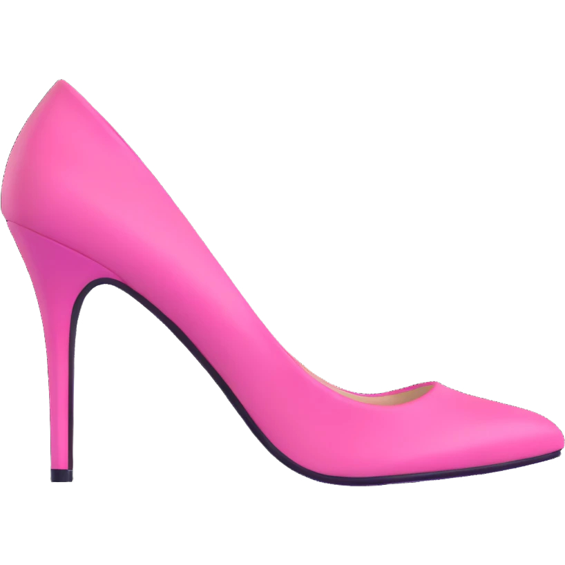pink high heels emoji