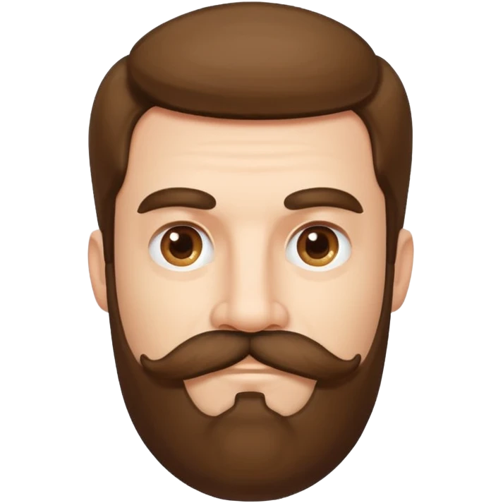 man with really big mustache emoji