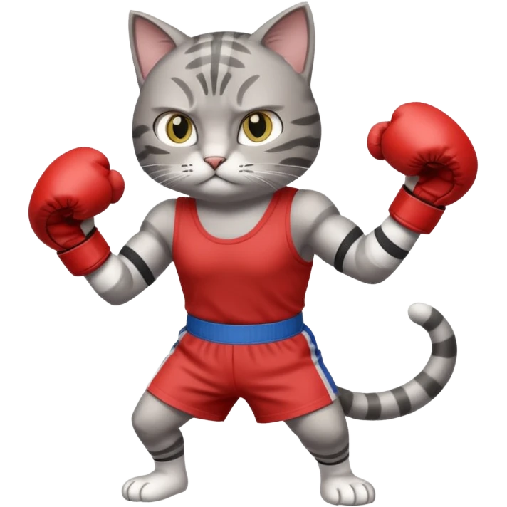Cat in boxing stance







 emoji