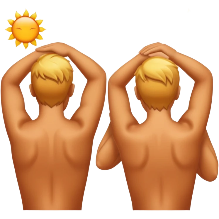 Backs emoji