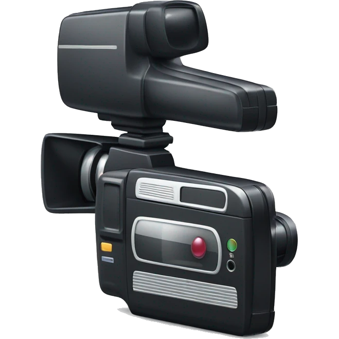handheld VHS camcorder emoji