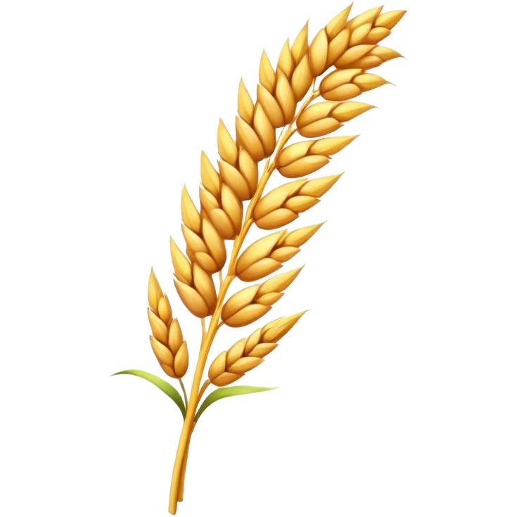 ear of wheat emoji