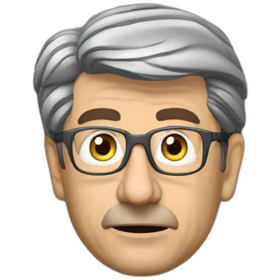 mélenchon qui bois des billet emoji