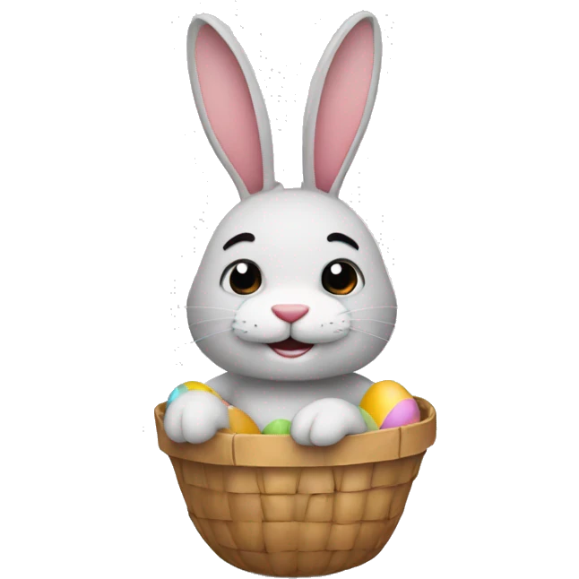 Easter rabbit man emoji