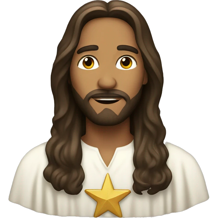 jesus as superstar emoji